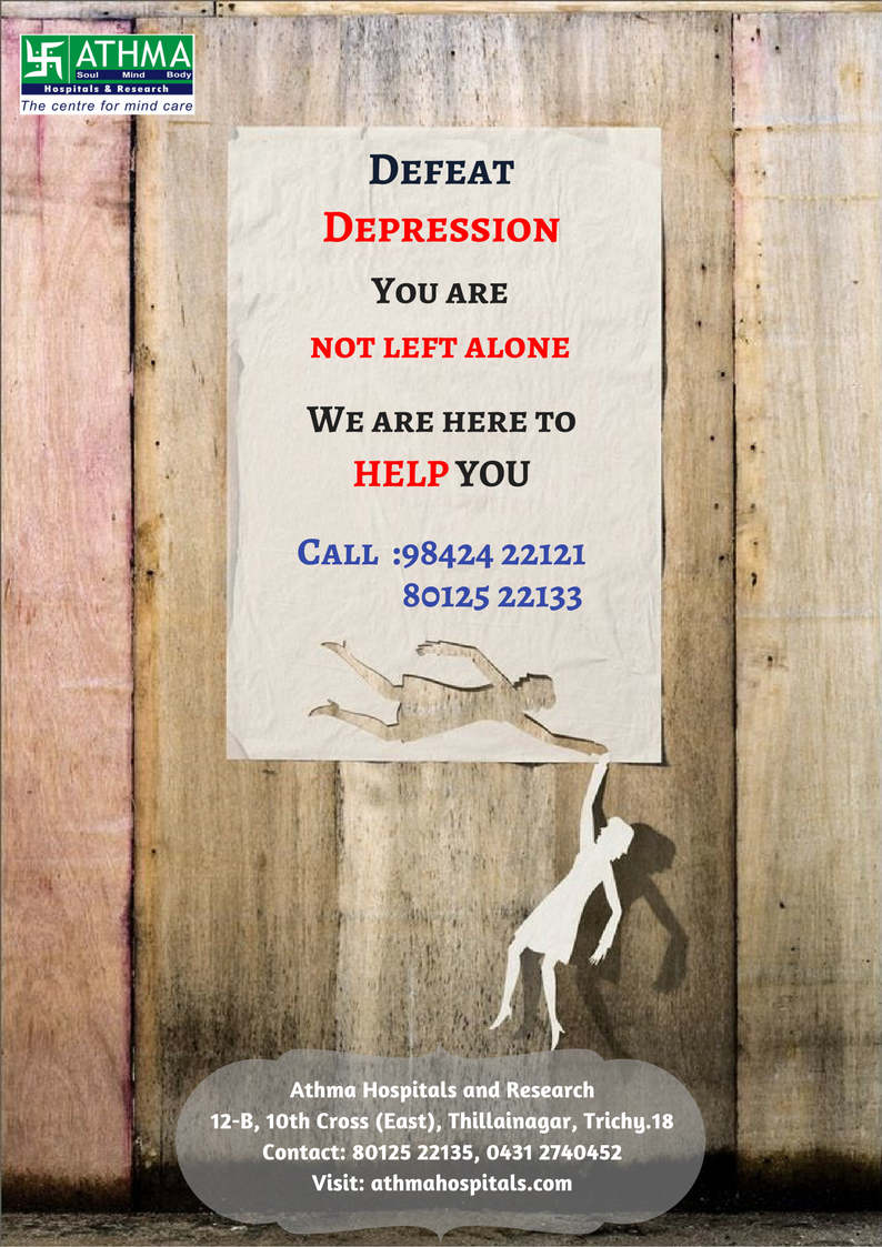 athma_hospitals's tweet photo. #depression #windepression #defeatdepression #Mentalhealth #mentalhealthawareness #mentalillness - Defeat Depression https://t.co/PBfCMp21GU