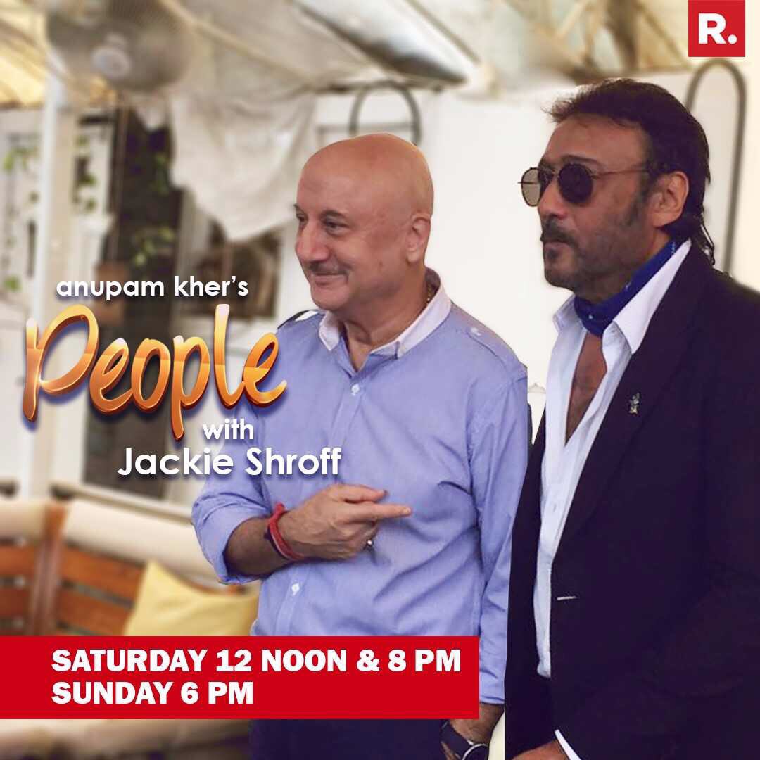 Actor Prepares Mum (@ap_mum) on Twitter photo Tune into #RepublicTV at 12pm today to indulge with two friends and superstars! #JackieShroff with <a href="/AnupamPkher/">Anupam Kher</a> on #AnupamKhersPeople Tune into #RepublicTV at 12pm today to indulge with two friends and superstars! #JackieShroff with <a href="/AnupamPkher/">Anupam Kher</a> on #AnupamKhersPeople