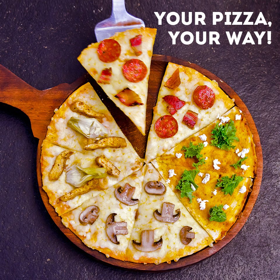 CraftDbb's tweet image. What makes a classic cooked-to-perfect pizza even better? When it's #CraftedByYou!  For Reservations +91 22 61802074 #CraftDeli #Pizza