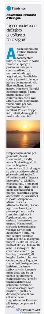 CostanzaRdO's tweet image. La mazzancolla da ogni angolazione,milioni di tramonti. Postare troppe foto scatena ansia,risentimento in chi ci segue. Ne scrivo @Corriere