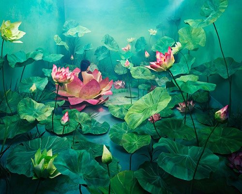 womensart1's tweet photo. Contemporary South Korean artist Jee Young Lee transforms her small studio into dreamscapes #womensart https://t.co/aTqvbkwHwU