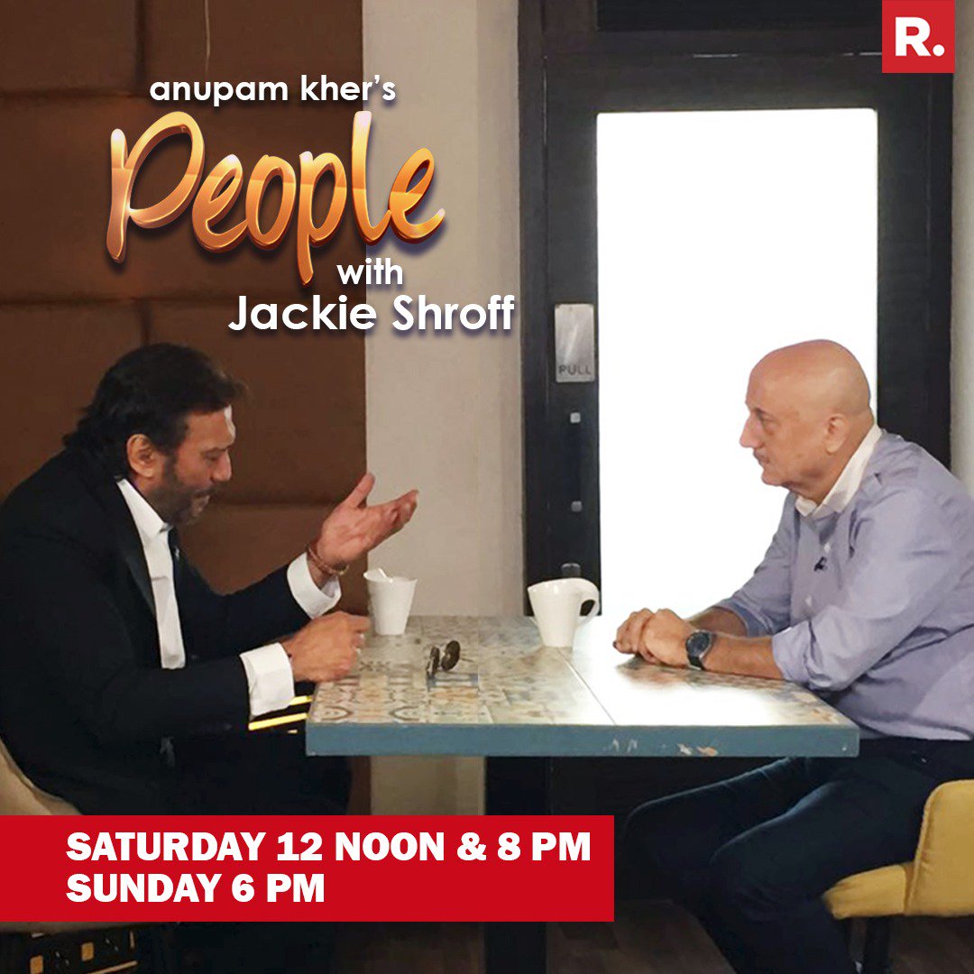 Republic (@republic) on Twitter photo "My brother's death traumatised me," says Jackie Shroff on <a href="/AnupamPkher/">Anupam Kher</a>'s 'People'. Watch it live here: republicworld.com/livetv "My brother's death traumatised me," says Jackie Shroff on <a href="/AnupamPkher/">Anupam Kher</a>'s 'People'. Watch it live here: republicworld.com/livetv