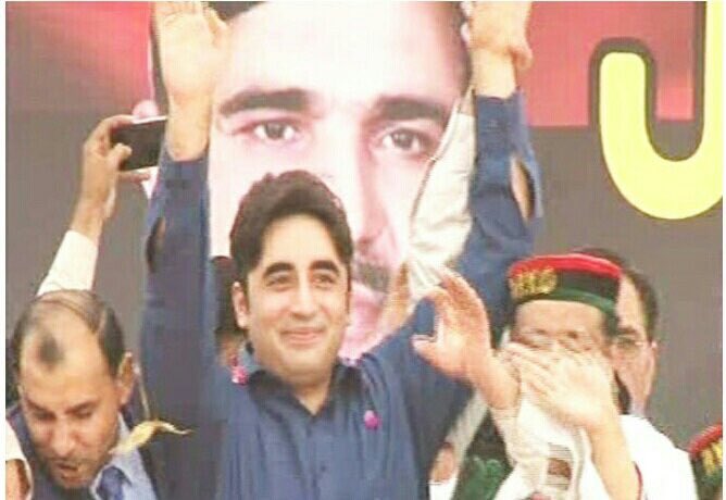 sherryrehman's tweet photo. Great speech by chairman @BBhuttoZardari today at #Mansehra The crowd was charged, ground packed. #PPPOnTheMove https://t.co/ua3L4SziHK