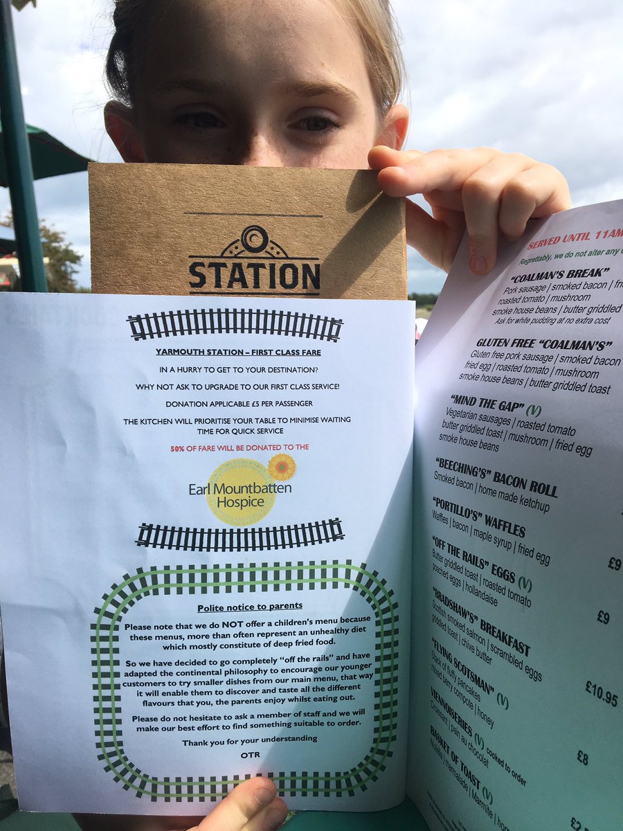 jesschivers's tweet photo. Spot on @OTRyarmouth @Childrensfood #FamilyEating #NoKidsMenu https://t.co/qD6UdKrYiV