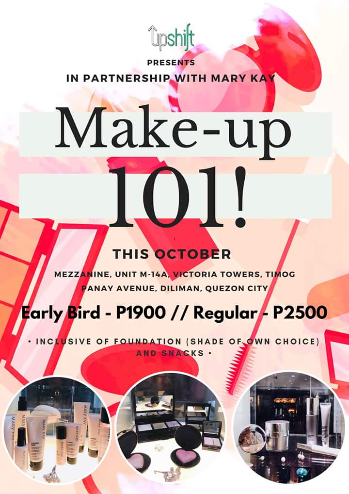 upshiftevents's tweet photo. Make up 101! We can't wait to give your beauties the dose of love and care it deserves! π #upshiftevents https://t.co/MqVAK6Ns5R