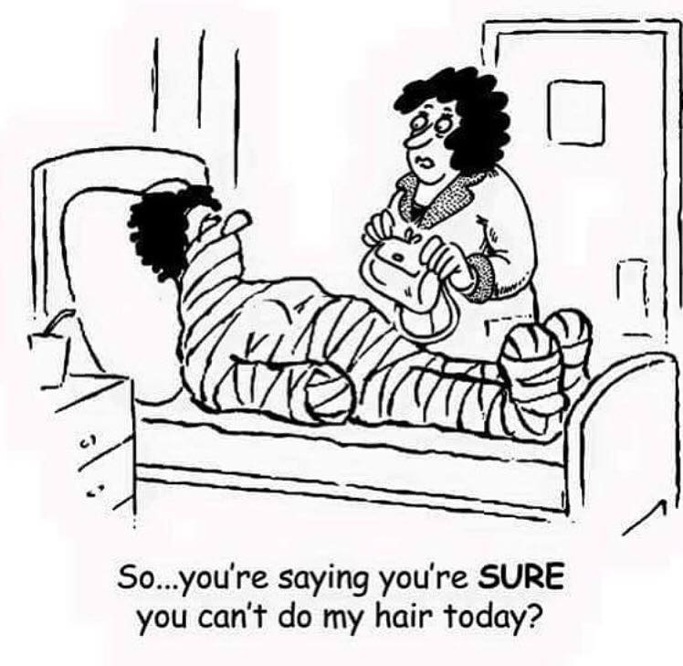 We all know the struggle 😂 #Hairdresserlife