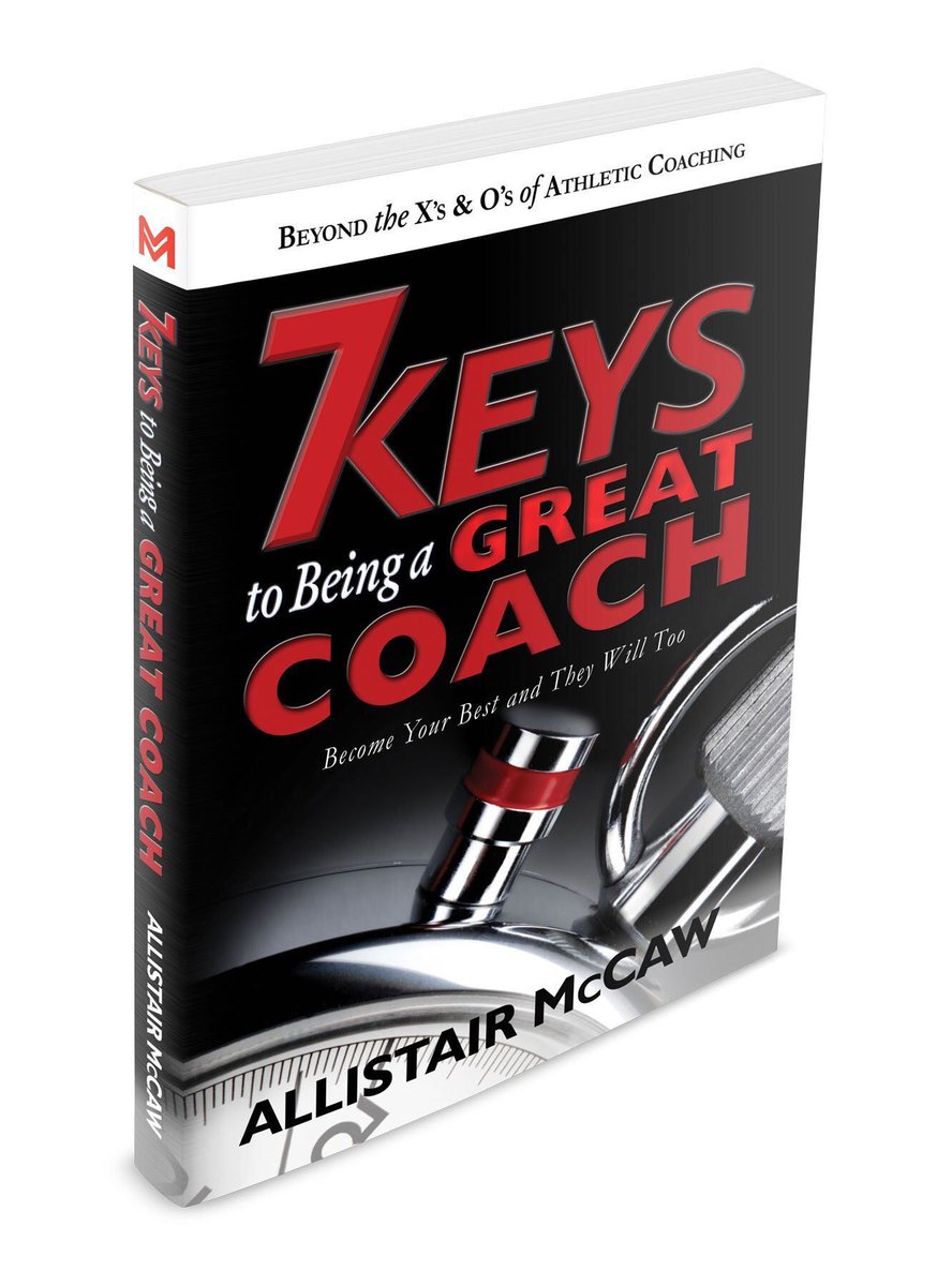 SIGNED BOOK GIVEAWAY! I'm giving away 3 copies of my book #7KeysToBeingAGreatCoach this weekend only! Simply RT this message. GOOD LUCK!! 🏆