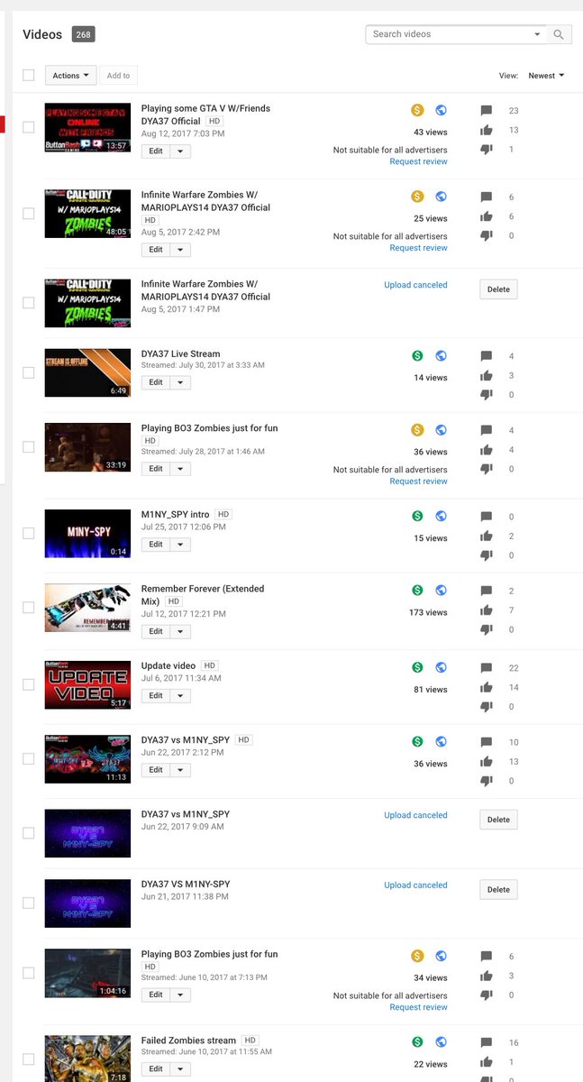 DYA_37's tweet photo. Is this going to effect all my work I put in my channel? #TeamEmmmmise #DYA37 https://t.co/0OAEAE1hrg