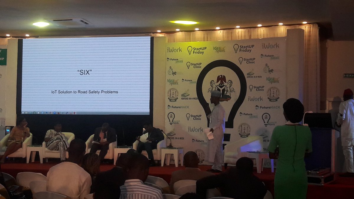 AtexXeta's tweet photo. Six iOT pitch at Start up Nigeria.
@ngrinnivation @nitdanigeria @drisapantami #Sun #startup #innovation  #tech #YESDING #Nigeria #sixiOT https://t.co/ghSFhnojX8