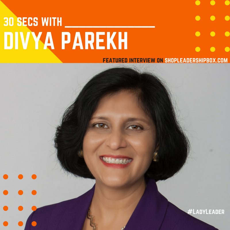 coachdivya's tweet photo. You can learn a lot in 30 seconds. Learn more about Divya Parekh in our 30 Secs with _____ series. https://t.co/DEPXTKTzzd #LeaderShipBox https://t.co/nKKOFUJueB