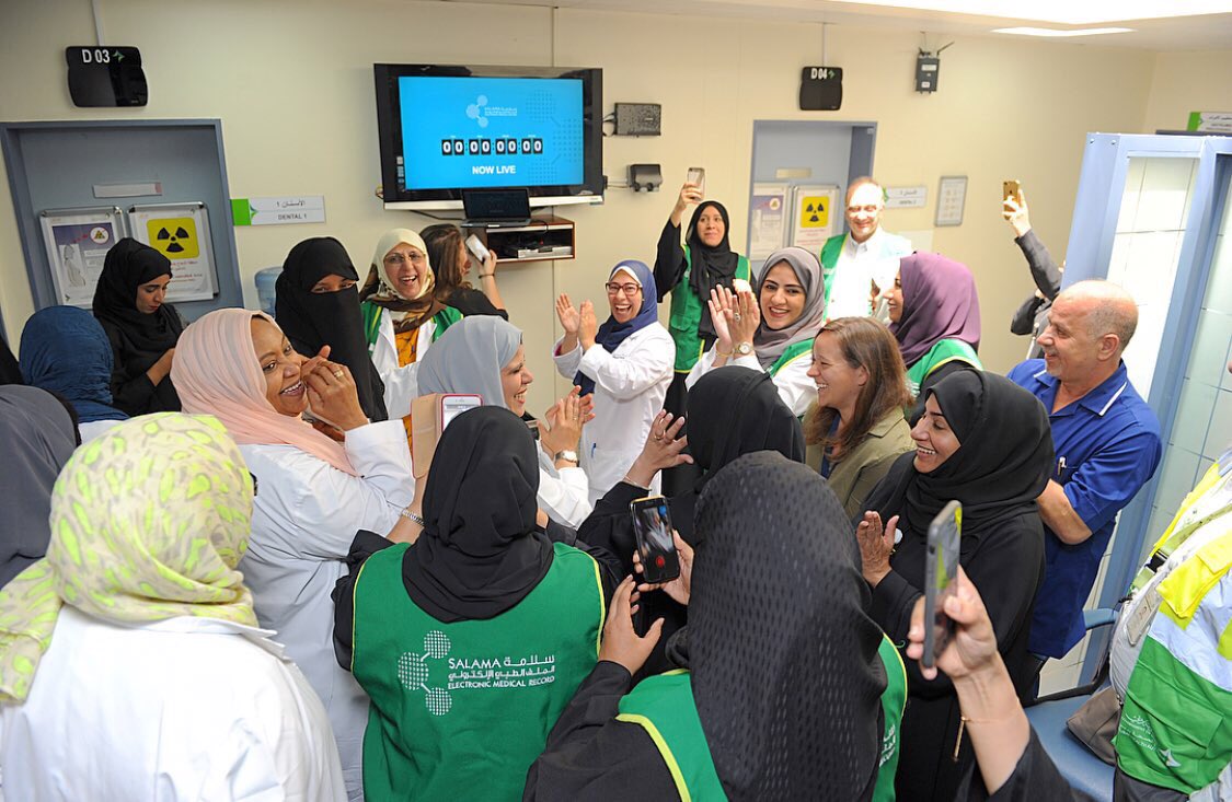 DHA_Dubai's tweet photo. Pictures from the launching of #SalamaProject at Al Memzar Health Center https://t.co/4qMNporb9V