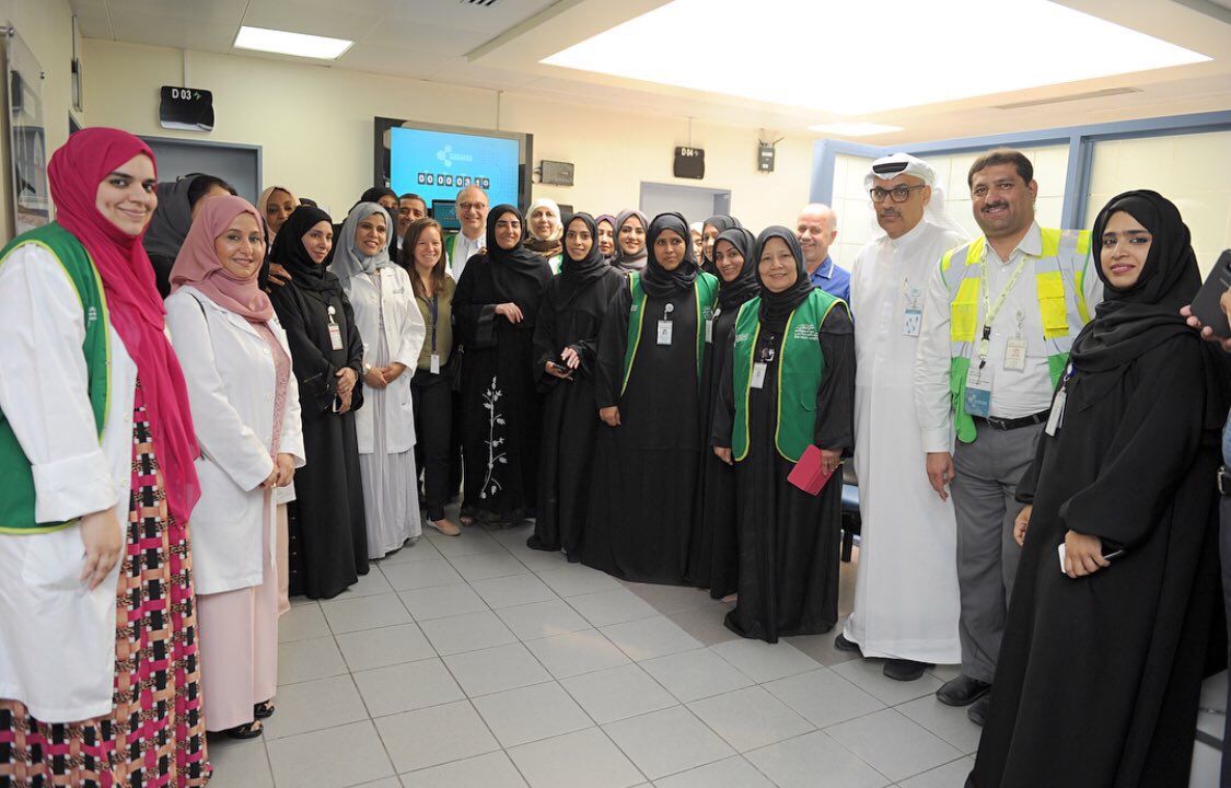 DHA_Dubai's tweet photo. Pictures from the launching of #SalamaProject at Al Memzar Health Center https://t.co/4qMNporb9V