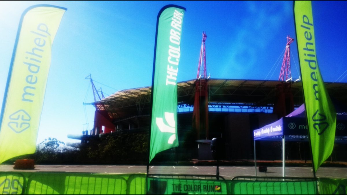 Dishi_C's tweet image. Color Run Mbombela #medihelpfun