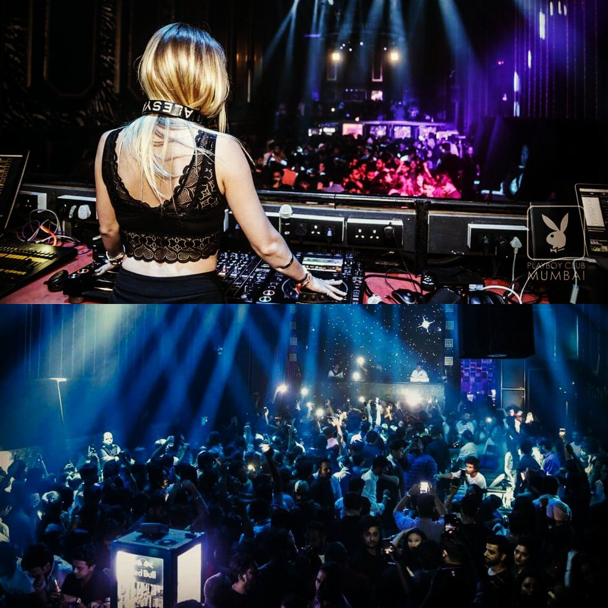 ShezElements's tweet photo. Alesya 's gig at Playboy Club #Mumbai was 10 different levels of madness!!

#ShezElements #Alesya https://t.co/TAnemwf7fn
