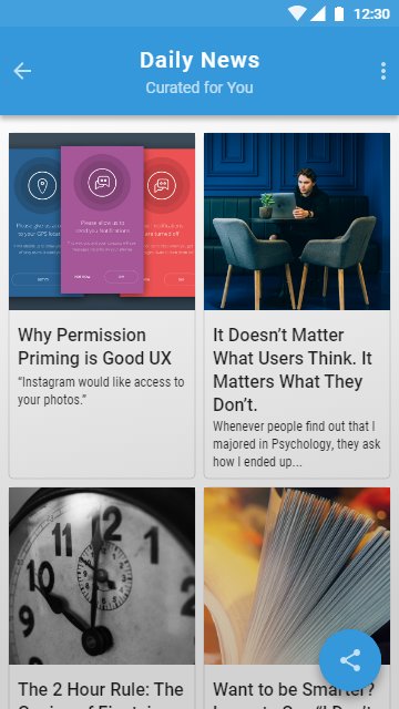 LukaLenard's tweet photo. A Curated for You section of a news app.
#DailyUI #091 #UX #UI #Webdesign #GraphicDesign #adobexd https://t.co/JYFIUH6wxn