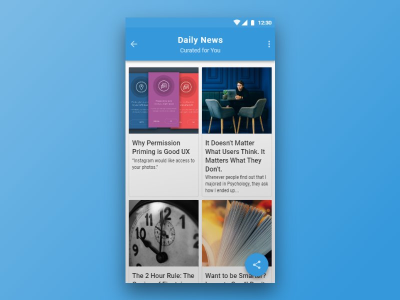 LukaLenard's tweet photo. A Curated for You section of a news app.
#DailyUI #091 #UX #UI #Webdesign #GraphicDesign #adobexd https://t.co/JYFIUH6wxn