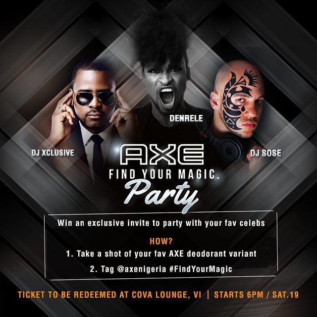 MTVBaseWest's tweet photo. This is an #EMERGENCY! Make sure you're part of this epic turnup with  @DjsoseOfficial x @DJXCLUSIVE as we discover magic tonight #AxeParty https://t.co/MoLCojboNI