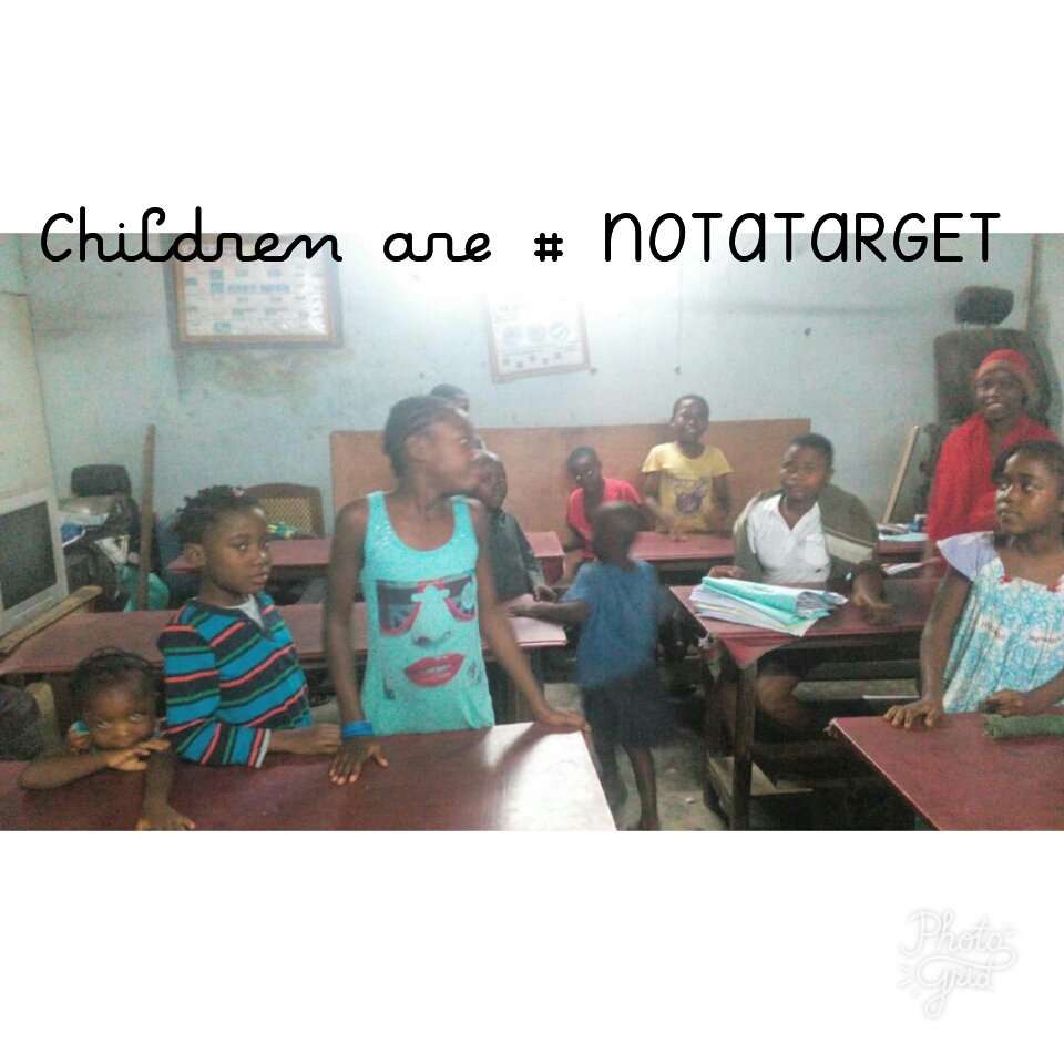 TMariole's tweet photo. #NotATarget https://t.co/Z1hxqevnbi