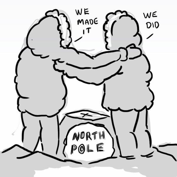deusExMatteo's tweet photo. "And the world keeps spinning" Part 3 / 6 #comic #comics #comix #art #arctic #exploration #dogslead #fingerspinner #northpole #snow #teckna https://t.co/rsDgaprvvj