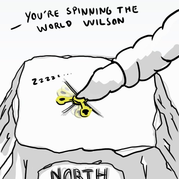 deusExMatteo's tweet photo. "And the world keeps spinning" Part 5 / 6 #comic #comics #comix #art #arctic #exploration #dogslead #fingerspinner #northpole #snow #teckna https://t.co/YHH15NFdcZ