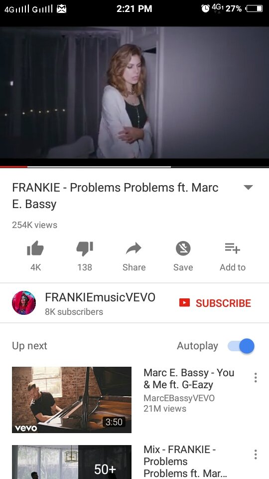 BhanviChoudhary's tweet image. @FRANKIEmusic Girl your voice is soooo incredible 😍😍 makes me feel better always and this track #ProblemsProblems touched my heart ❤ #ily 😘