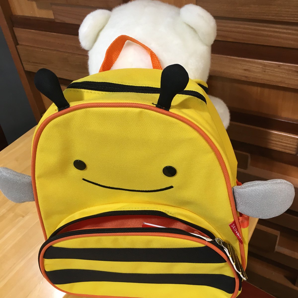 株式会社aqua公式 おしゃれでしょ アニマルリュックサック買ったんだっ お気に入りのリュックにお気に入りのぬいぐるみを入れて さぁ出発だっ アニマルリュックサック キッズ用リュックサック しろくま ぬい撮り ぬいぐるみ Amico