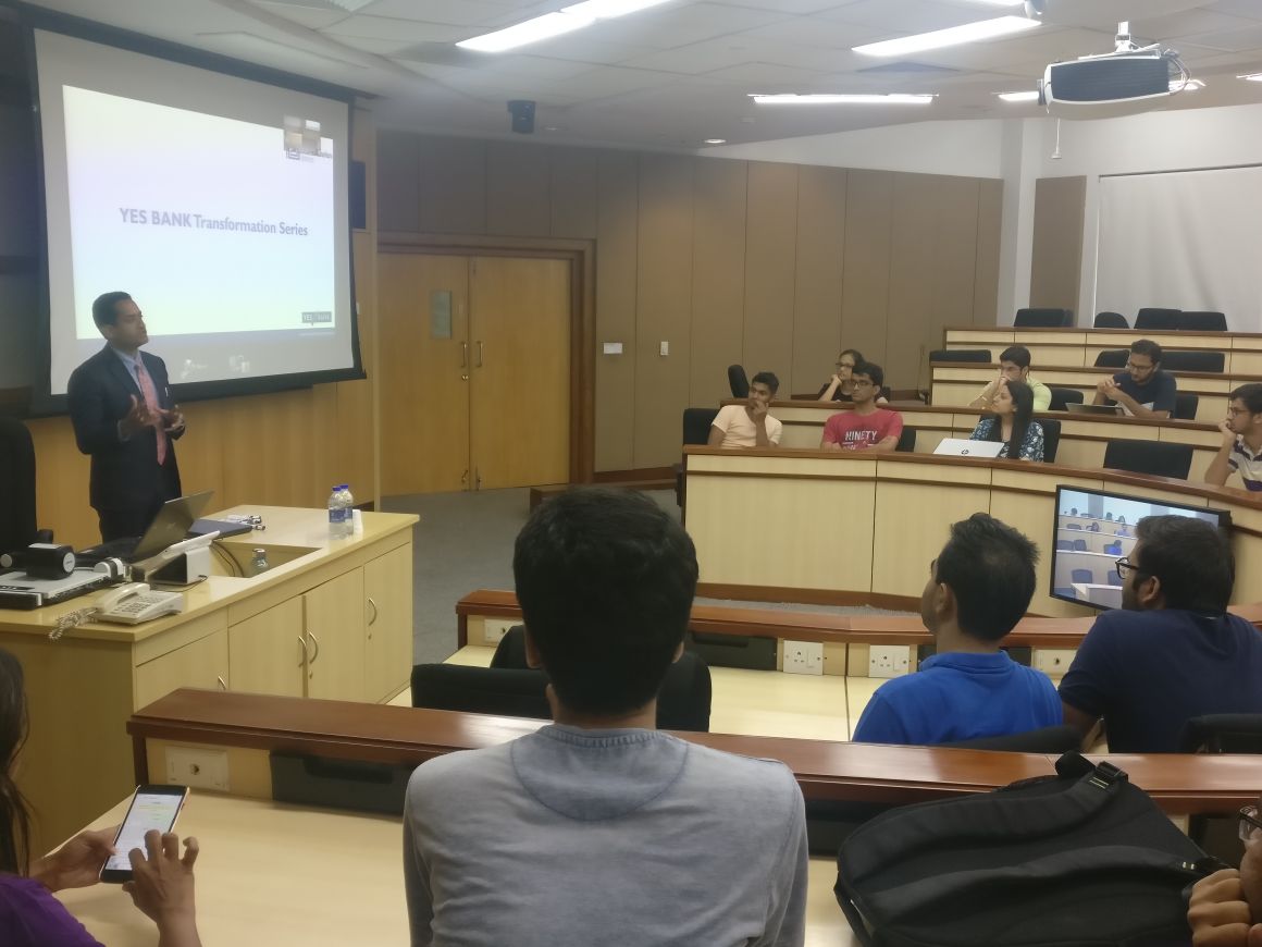 Wonderful interacting with the inquisitive, bright minds at <a href="/ISBedu/">Indian School of Business (ISB)</a> Hyderabad &amp; Mohali for the launch of <a href="/YESBANK/">YES BANK</a> #TransformationSeries2017