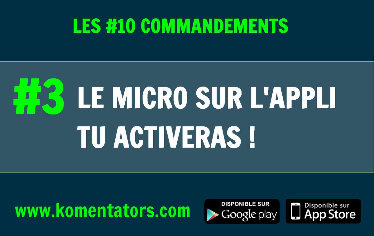 <a href="/Komentators_App/">KOMENTATORS</a> saison 2017/2018: simple, gratuit, efficace
komentators.com 
Vos commentaires en direct !
<a href="/FCMulhouse_Off/">FC Mulhouse</a> <a href="/FCMFans/">FC Mulhouse Fans</a>