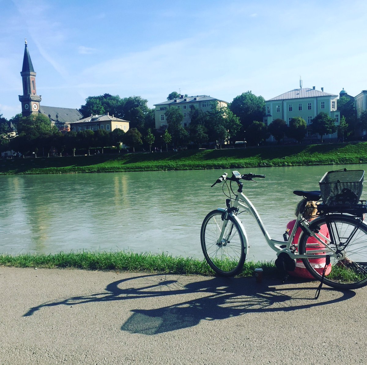 AboutAustria's tweet photo. Biking in Salzburg for work or for fun... https://t.co/7r4uz052pR