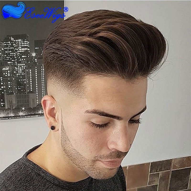 Eseewigs's tweet photo. 30% discount Eseewigs Dark Brown 4# Men's Toupee Wig Virgin Human Hair High Qualit
online store :https://t.co/owcyfTuvAB
#mentoupee #color4 https://t.co/UgtoB7ZDiV