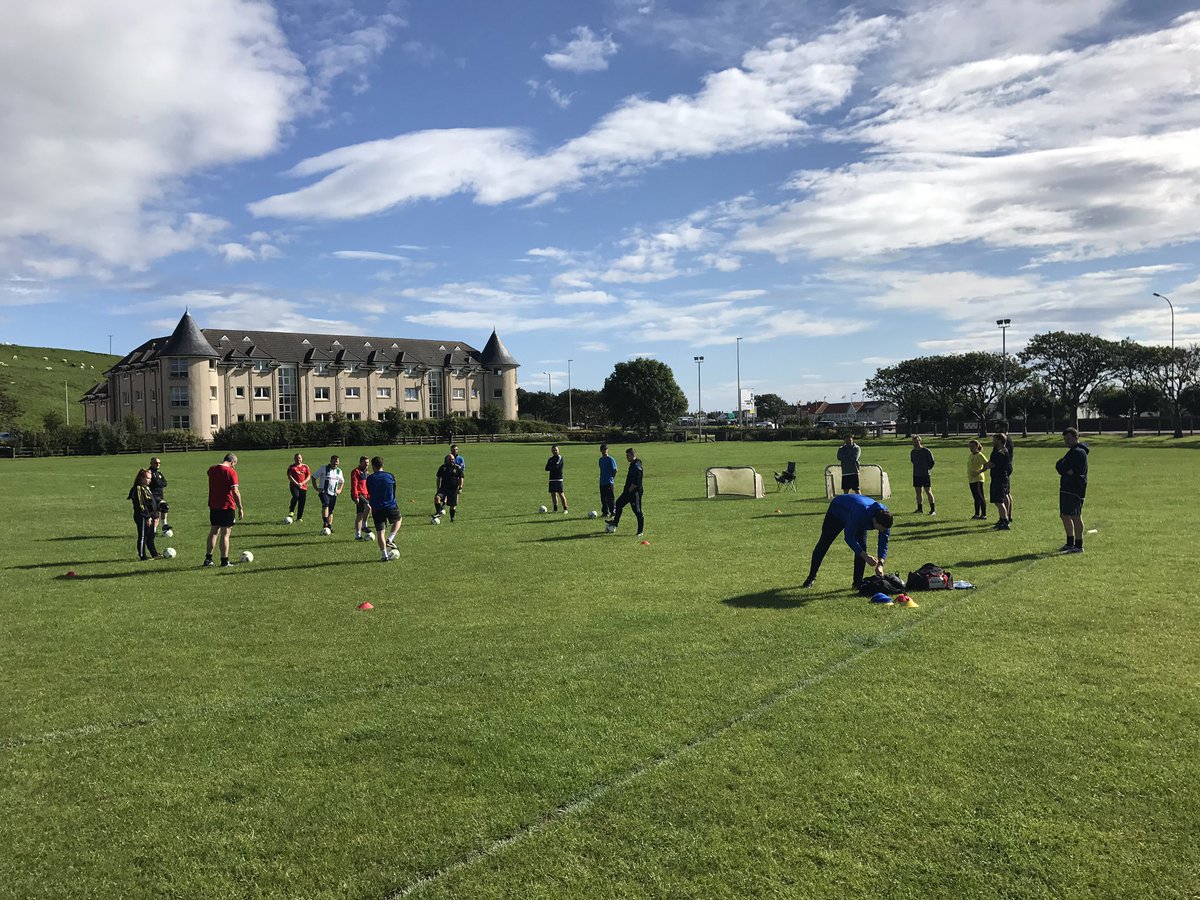 Level 1.2 Coaching Young Players underway in glorious Baird Park sunshine today!