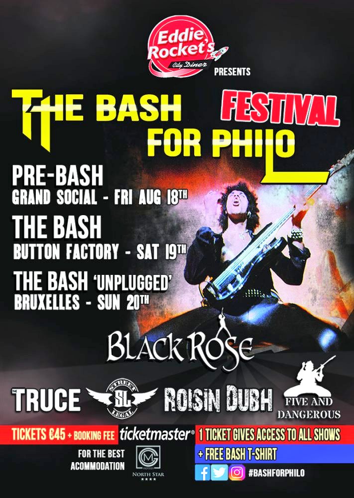 OldDublinTown's tweet photo. Its #Philos Birthday Weekend #ThinLizzy
@BruxellesBars @WhisperingBob @tomhappens @BlackRoseTrib @radionova100  @VisitDublin #bashforphilo https://t.co/8O64uS6jEg