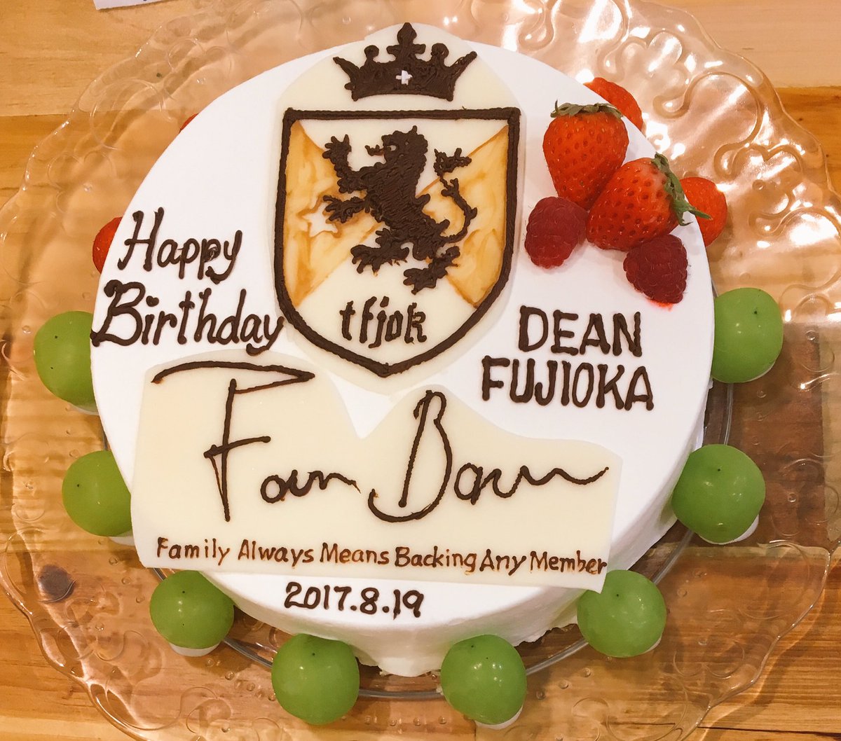 𝐚𝐲𝐚 Deanfujioka 心斎橋のピカソで Happybirthday ディーンフジオカ生誕祭 ディーンフジオカ