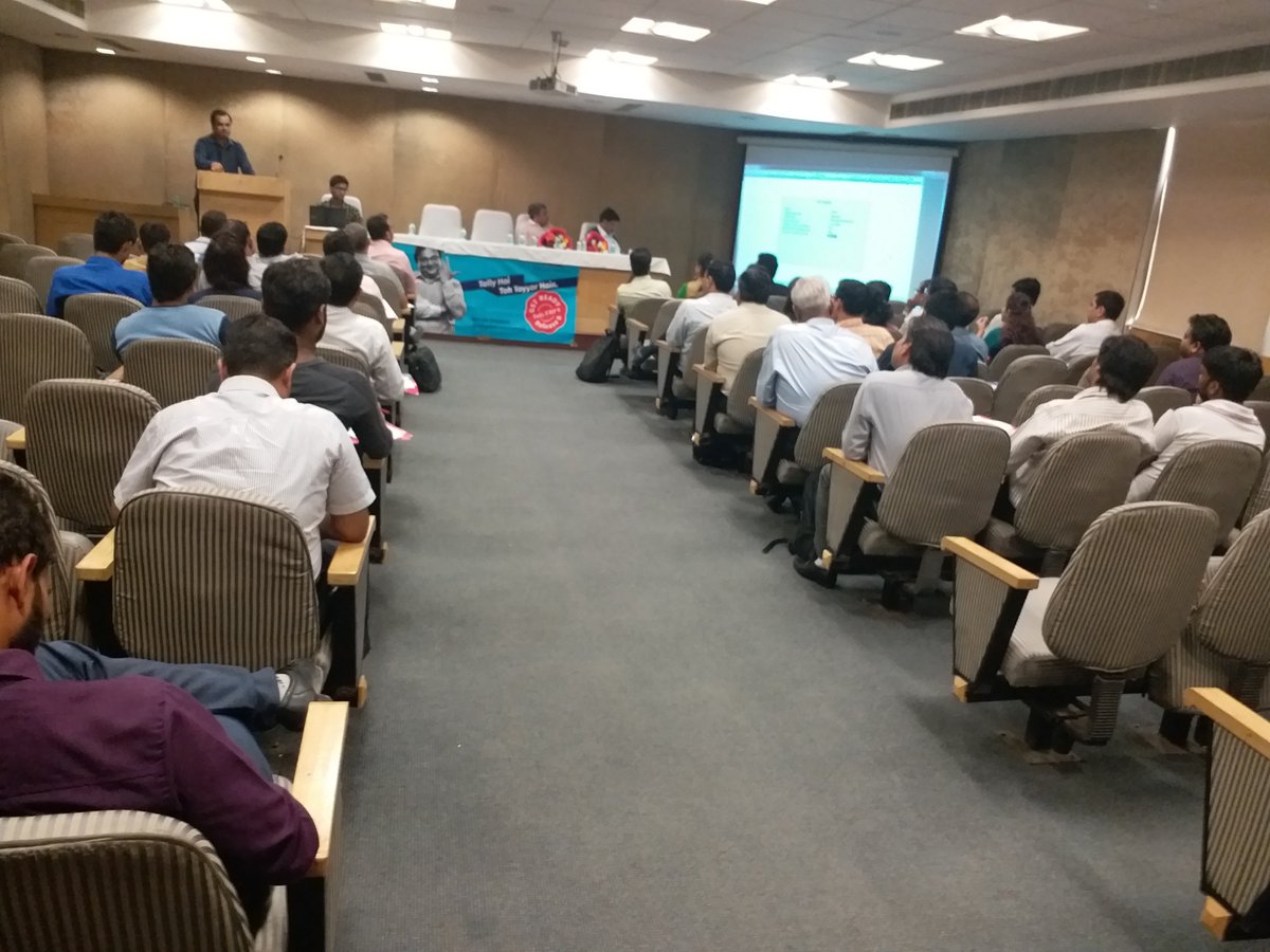 ComhardBusiness's tweet photo. Take a https://t.co/D8JDLUnSmk are the pics of Event (GST In Tally)
#GST_Event #TallyForGST #Comhard https://t.co/Pgbo5890wn