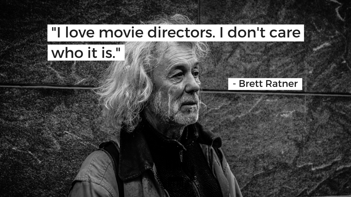 theberlinfff's tweet photo. Without movies directors there would be no movies. Thanks Brett Ratner for the reminder. Submit your masterpiece at https://t.co/ot4NHjVddS https://t.co/OXXEh1dpKR