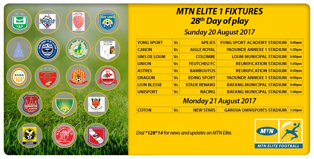 The 28th Day of MTN Elite 1 promises a lot of actions and emotions! You are the only one missing!