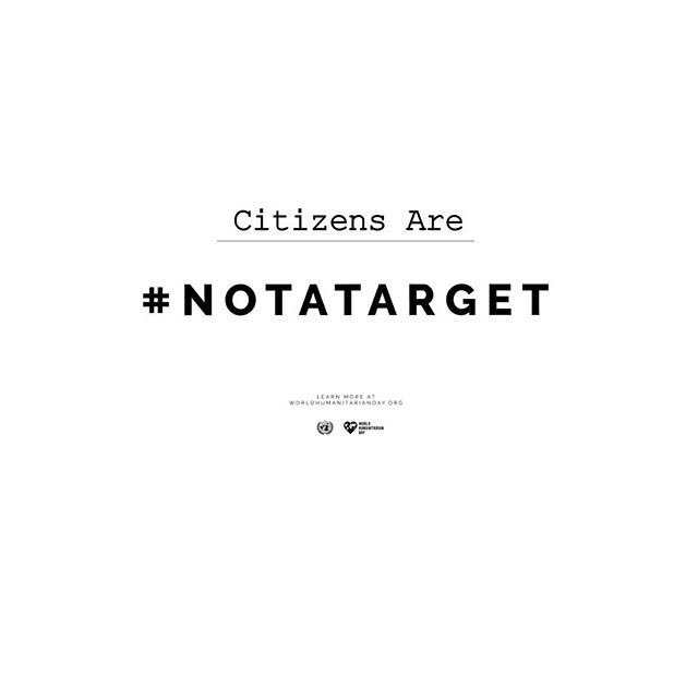 ICSA__'s tweet image. #WorldHumanitarianDay #NotATarget #ICSA_WHD17