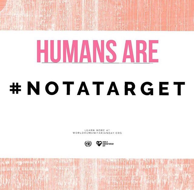 ICSA__'s tweet image. #WorldHumanitarianDay #NotATarget #ICSA_WHD17