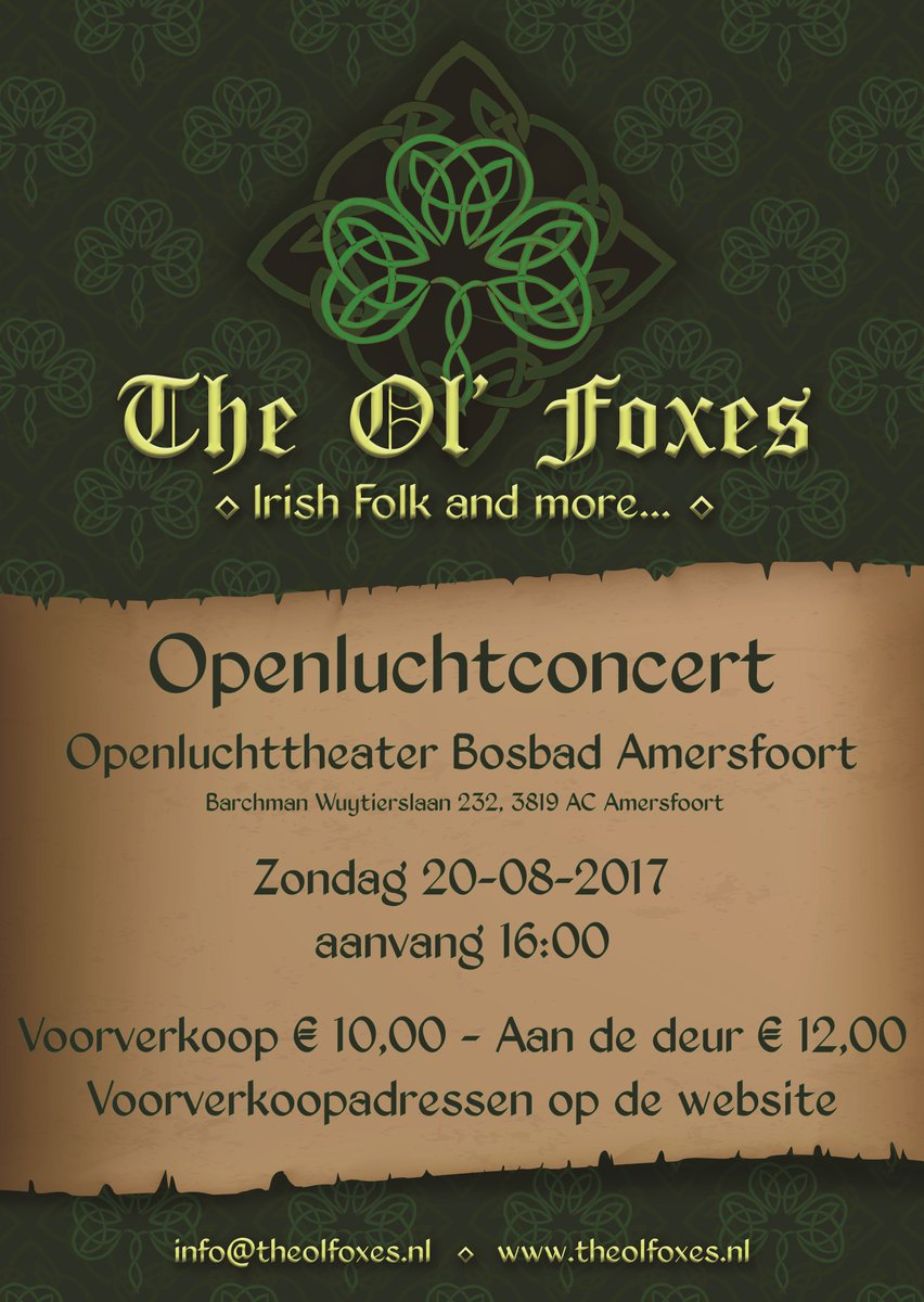 Vandaag is de laatste dag van de voorverkoop en morgenochtend om 8u sluit de voorverkoop via eventbrite.nl/e/tickets-the-… dus wees snel!