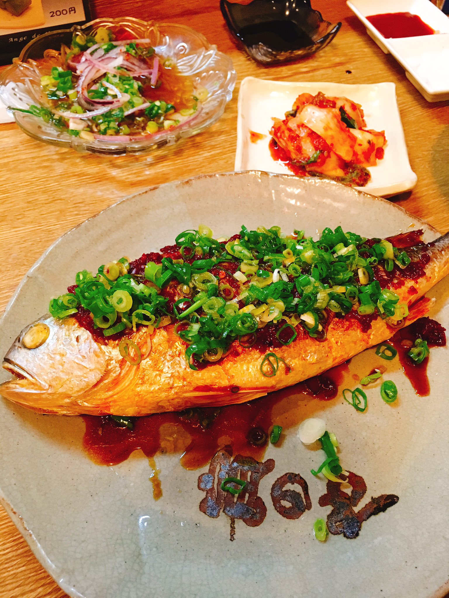 もー A Twitter 同級生が家族でやってる韓国料理屋へ チャンジャ巻き発祥の店 韓国の祝い事で出されるチョグ イシモチ が特に美味かった 寅のや 十条河原町 T Co 6ihfxrtou1 Twitter