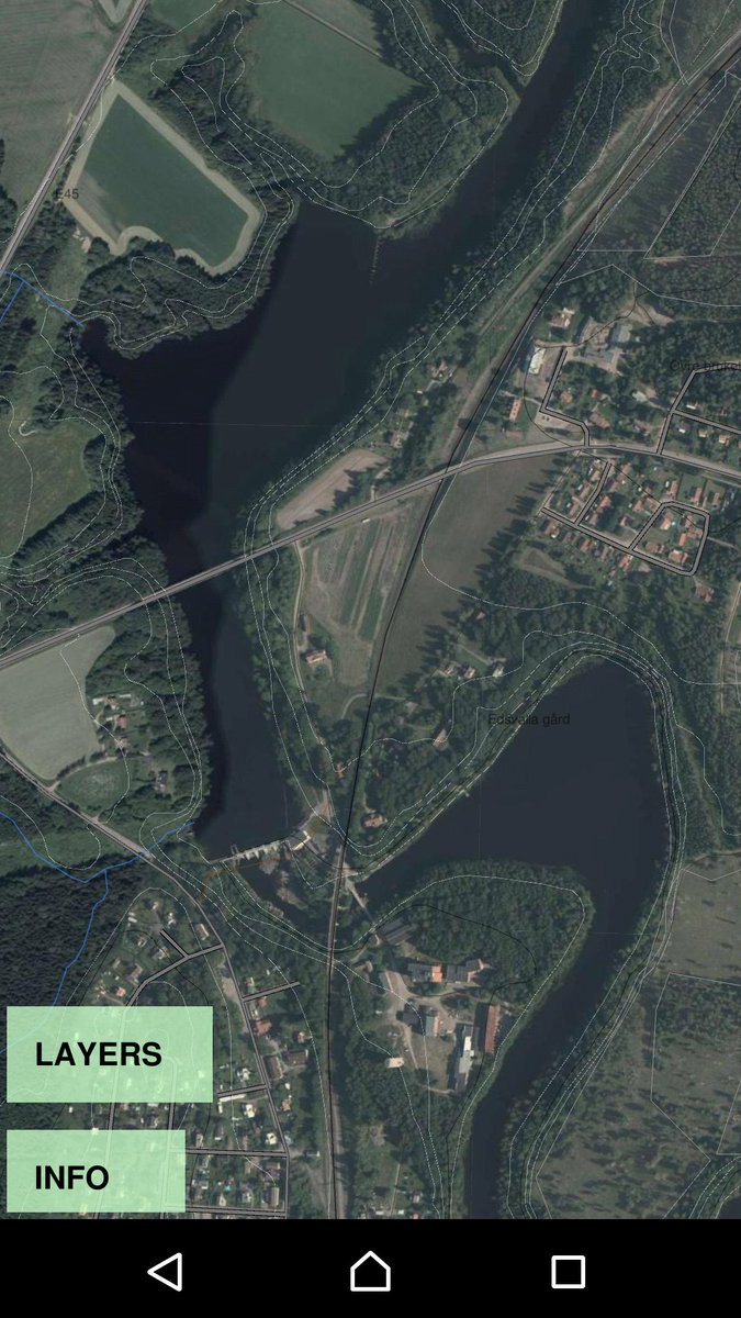 NicklasAven's tweet photo. First ortophoto-rendering in #TilelessMap, with vector overlay. #offlineonly https://t.co/jtQeTzvSTD