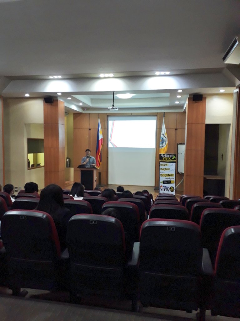 UST_CLSC's tweet photo. Our President, Jonathan Santos, introducing our CLSC & Executive Committees 17"-18" πΉ
#CLSCTheHuntIsOver
#CLSCGeneralAssembly
#CLSCArtemis https://t.co/s3ngVSVmOr