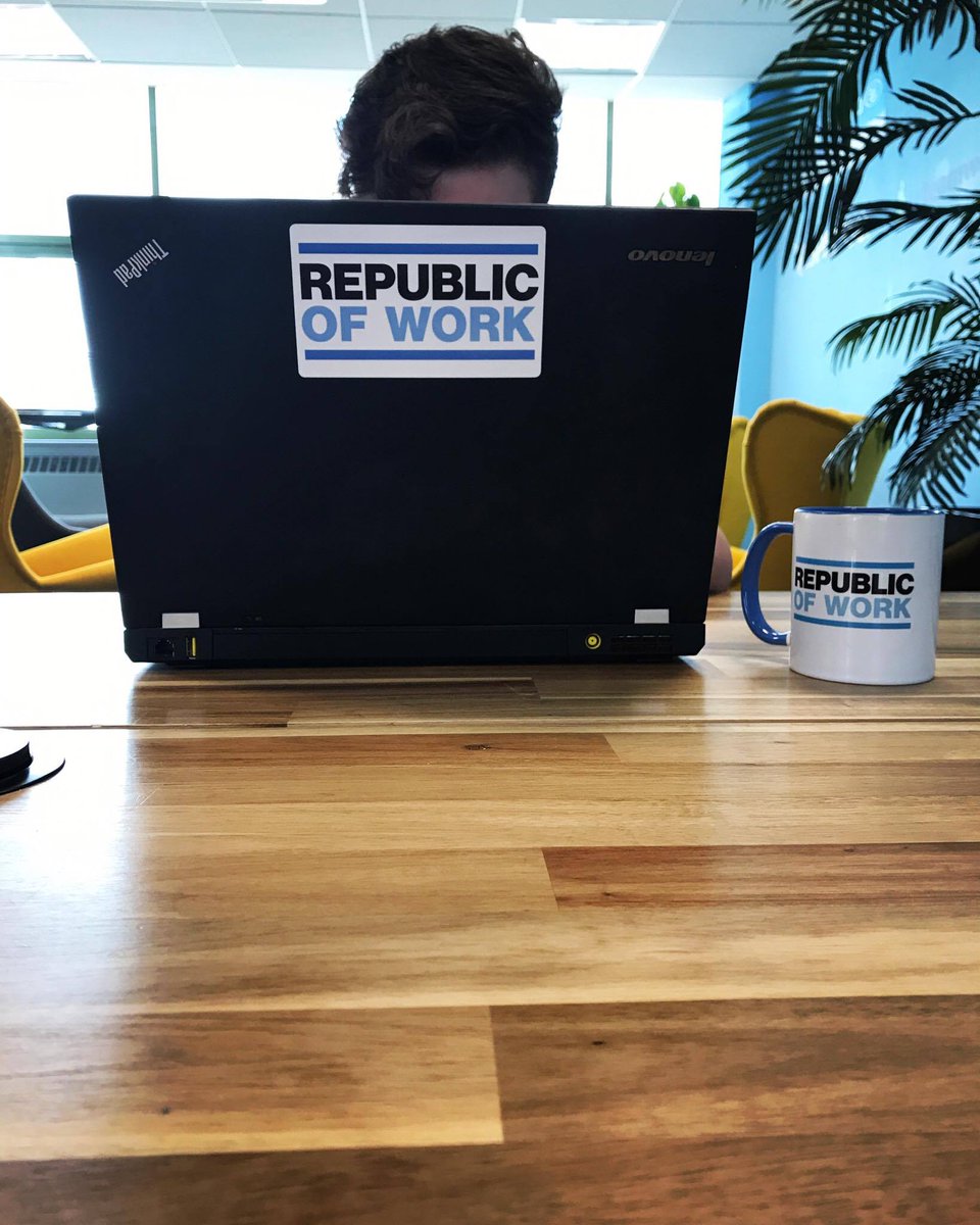 republicofwork's tweet photo. Becoming successful takes dedication and hard work. That’s why we open on Saturdays 10am-4pm.
#BeaRebel #WorkonSaturdays https://t.co/200baRI8Yd