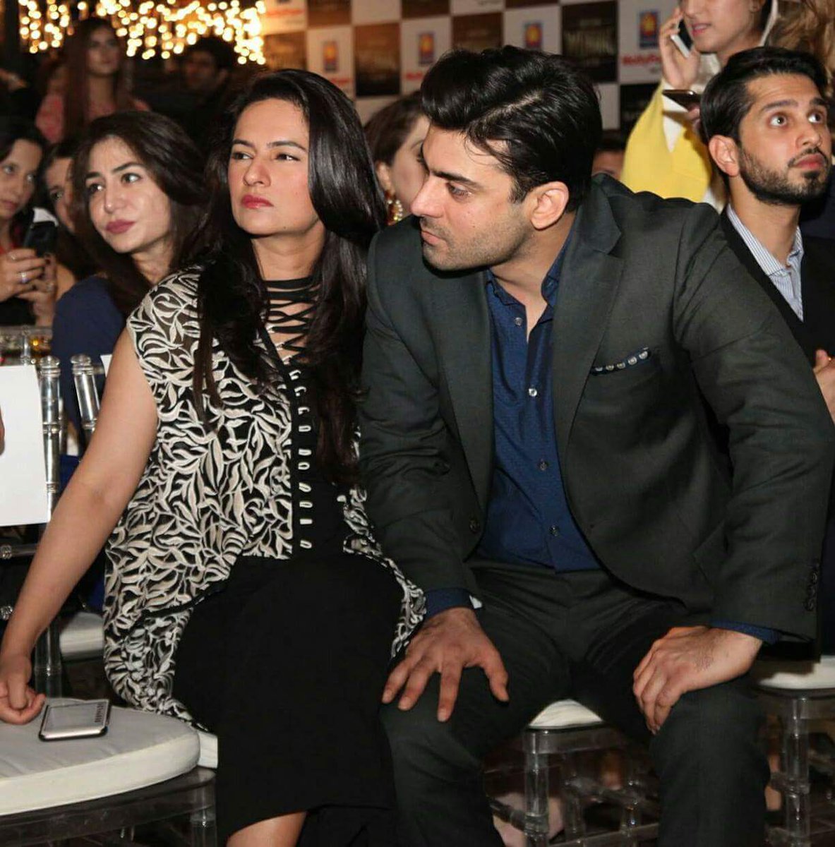 ForeverFawadFan's tweet photo. #FawadKhan at the launch of #PakistanWeddingShow with his wife Sadaf 😊
@_fawadakhan_ https://t.co/Q9RoM0G0gc
