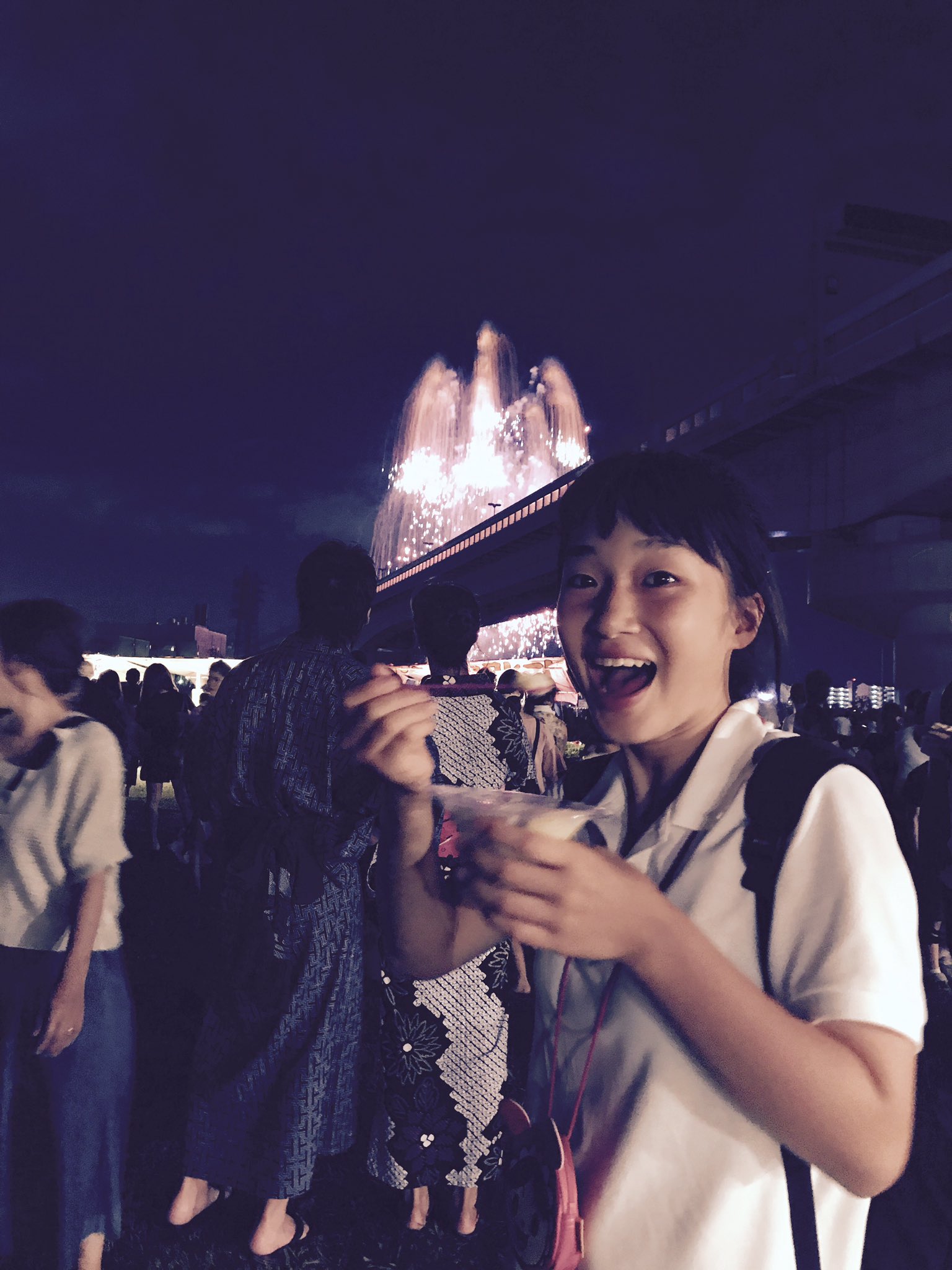 ｈｉｎａ 彼女と猪名川花火なう T Co Y2acftwvbr Twitter