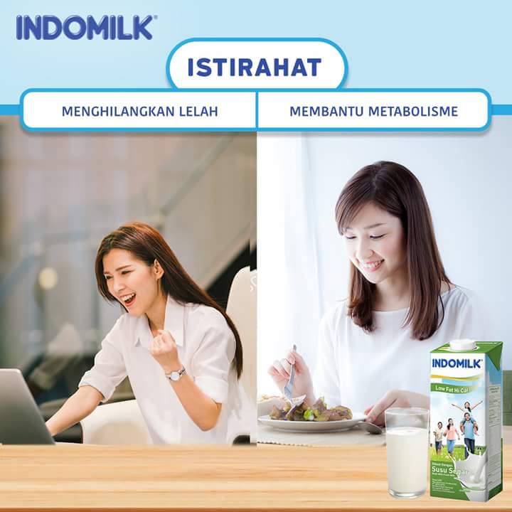 Indomilk's tweet photo. Bagaimana dengan kamu? Apa caramu agar tubuh tetap sehat?
#BukaKebaikannya #DuaKebaikan #SiapaBilangHarusMilih #Nutrikeep #LowFatHighCal https://t.co/lBUoAvmEu5