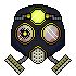 RoyalReafer's tweet photo. some unfinished pixel art I made back in 2014. #pixelart  #gasmask https://t.co/jifg7m8Vhe