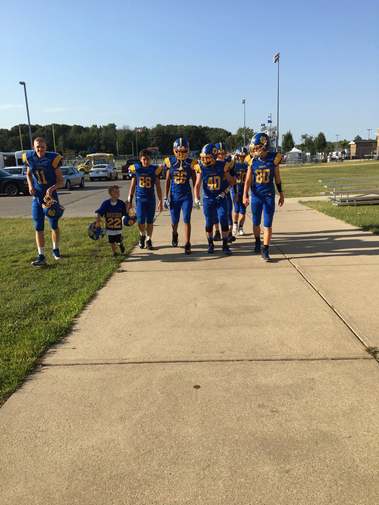 The football world better watch out for my little guy! Can't wait to watch his dreams come true! Love football!