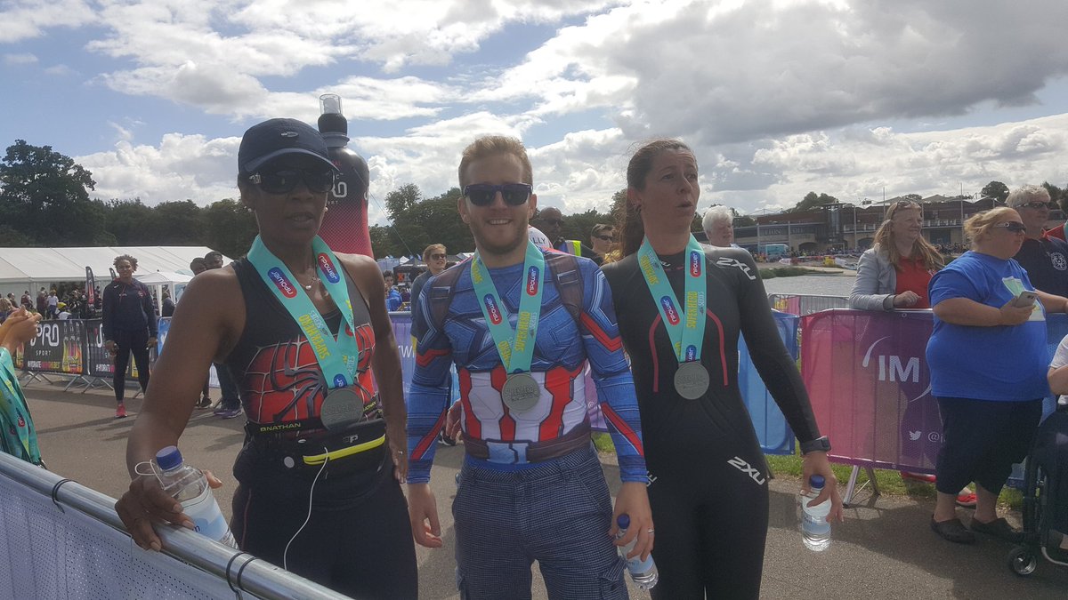 ShawTrust's tweet photo. Well done #TeamST2017, both teams completed the @SuperheroTri today! Great effort! Thanks for raising funds for Shaw Trust! https://t.co/ZZE5P7D1NO