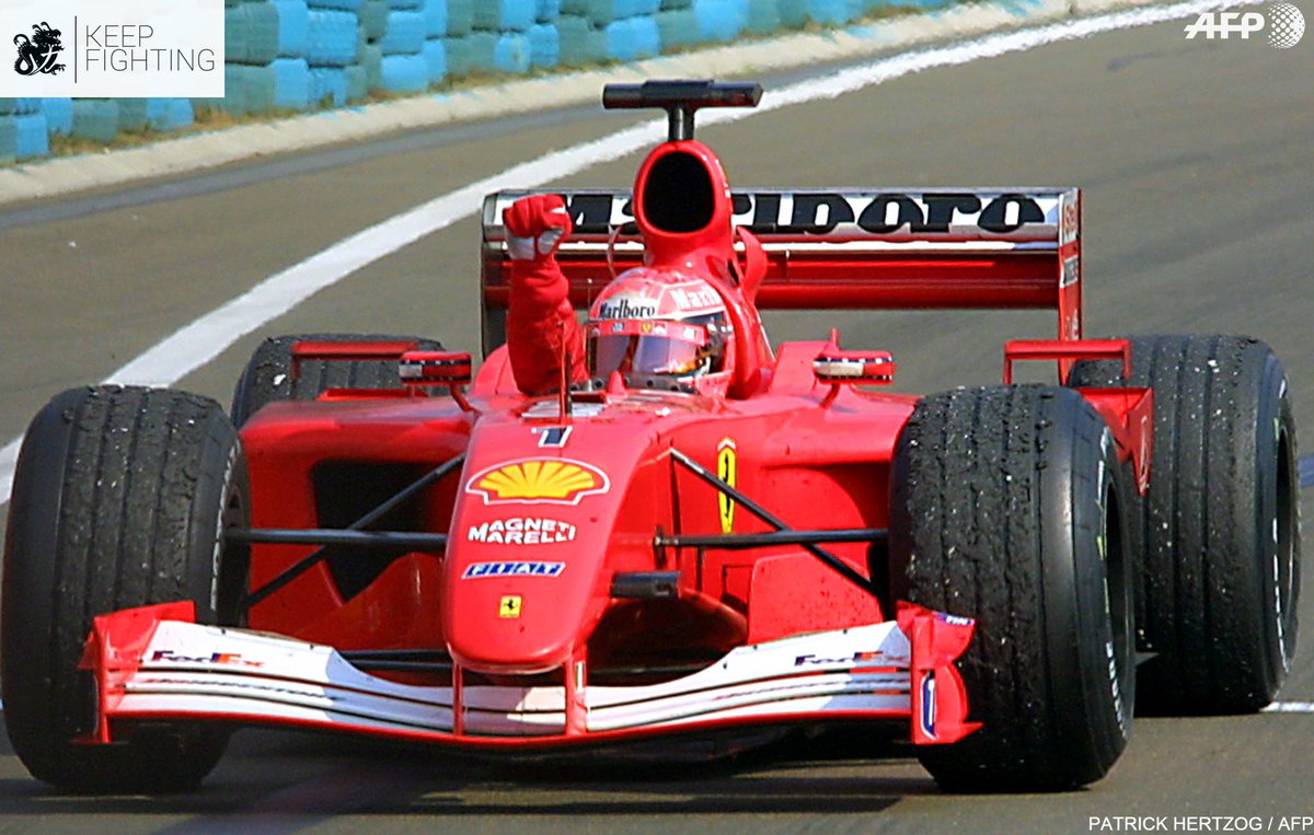 Michael Schumacher, ex-piloto de F1 em 2001, by reddit